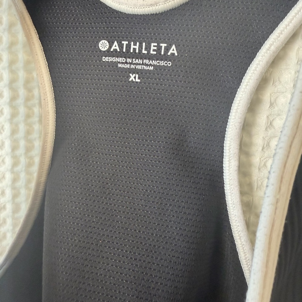ATHLETA Synergy Rib Zip Front
Sports Bra XL - Picture 2 of 6